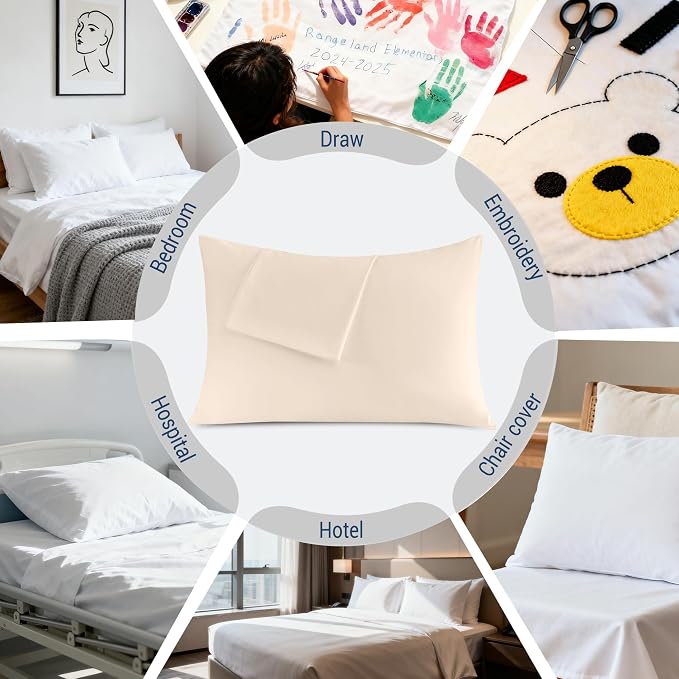 Pillowcases Queen 12 Pack, 20x30 Pillow Cases - Image 6
