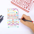 iBayam Colored Fineliner Pens 36 Pack, 0.38mm Fine Point, Bullet Journaling | - Image 6