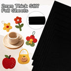 Luomorgo 8 Pcs 8 x 12 Inch Stiff Felt, 2mm Thick, - Image 2