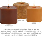 Brown Candle Dye 2oz for Soy Candle Making – Highly Concentrated Candle Wax - Image 5