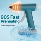 Cordless Hot Glue Gun, Fast Preheating - Image 3