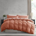 Nestl Rust California King Duvet Cover Sets by Nestl