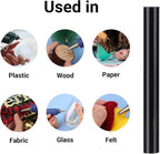 72 Pack Black Hot Glue Sticks, Decoration, Car Dent Repair, Gluing Project - Image 2