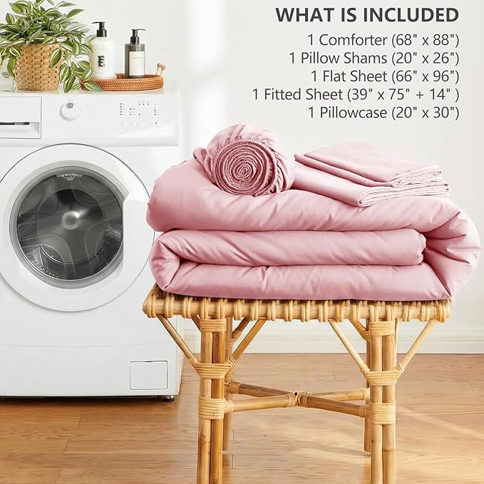 HIMEET Twin Size Comforter Sets - Image 6