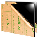 8 x 12 Black Acrylic Sheet 1/4 inch Thick 6mm Black Plexiglass Sheet, DIY by Lesnlok