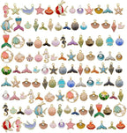 120pc Assorted Enamel Bracelet Charms by WOCRAFT