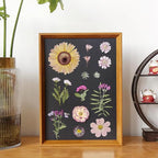 Woohome 44 PCS Real Pressed Flowers, Dry Leaves Natural Dried Pressed Leaves - Image 7