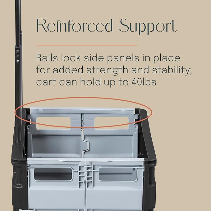 Mobile Folding Utility Cart - Image 6