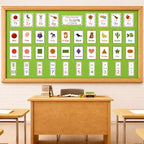 Lime Green Bulletin Board Roll Non-Woven Fabric Poster 16in X 20ft | Back to - Image 4