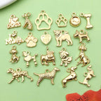 Valentine's Day Heart Charms Set, Decorative Rose and Flower Designs - Image 2