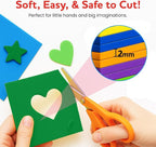 Self-Adhesive EVA Foam Sheets for Crafts – 2mm Thickness 8 Green Sheets - Image 4