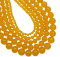 AD Beads Natural Gemstone Round Loose Beads 15" by ADBeads