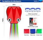 SGftre 3 Piece Set Octopus Kites - Image 2