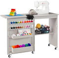 Best Choice Products Folding Sewing Table Multipurpose Craft Station & Side Desk by Unknown
