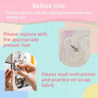 3Pcs Free Motion Quilting Templates - Image 6
