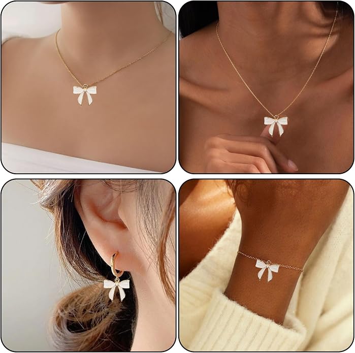 Bow Charms for Bracelet Jewelry Making Cute Bracelet Charms | 18Pcs, Bow Charms - Image 6
