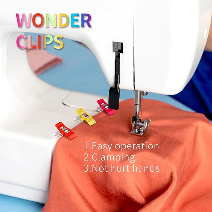 Multipurpose Sewing Clips, Perfect Alternative Sewing and Quilting Pins - Image 6