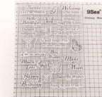 Butterflies Clear Stamps Silicone Stamp Cards - Image 7