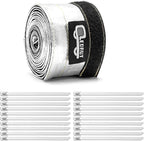 Heat Shroud Aluminized Sleeving Heat Shield fuel line wire heat sleeve 1/2" - Image 2