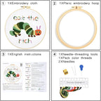 Hungry Caterpillar Embroidery Kits - Image 6