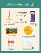 Bradove Alphabet Embroidery Kit - Image 4