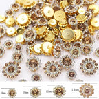 100pcs Crystals Glass Sew on Rhinestones - Image 2