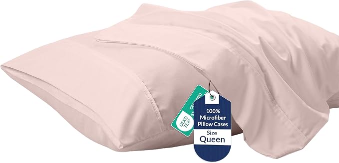 Royale Linens Queen Pillowcase Set of 2 by ROYALELINENS