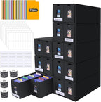 Card Storage Box, 14000+ Trading Card Storage 2700+ Toploader Card Storage Box by HIMOMO