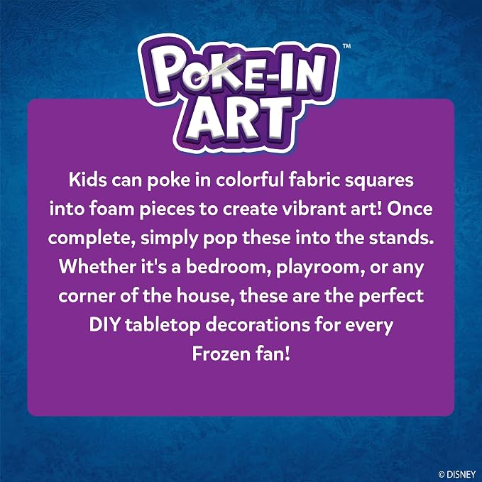Skillmatics Poke-in Art – Disney Frozen, Mess-Free DIY Wood Craft Kit | - Image 9