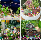 DIYDEC 100pcs Mini Resin Mushroom 8 Colors Small Mushrooms Figures Tiny Resin - Image 6