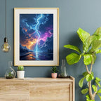 VeGuude Diamond Art Kits for Adults, Colorful Lightning 5D Diamond Painting - Image 5
