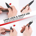WORKPRO 2-in-1 Folding Knife/Utility Knife - Image 6