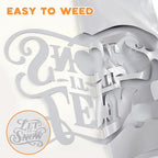 HTVVETUR Iron on Vinyl 12Inch by 60ft Heat Transfer Vinyl - Image 3