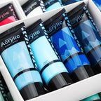 AUREUO Blue Acrylic Paint Set - Image 4