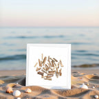 20 Pcs Wood Natural Driftwood Pieces Branch Slices Beach Decor - Image 3
