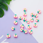 100pcs Apple Polymer Clay Spacer Beads - Image 4