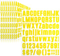 Letter Stickers, Mailbox Numbers, 1 Inch Waterproof Vinyl Alphabet | 1 Inch by Llewyn
