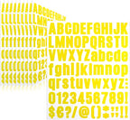 Letter Stickers, Mailbox Numbers, 1 Inch Waterproof Vinyl Alphabet | 1 Inch by Llewyn