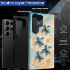 for Samsung Galaxy S24 Ultra Case, Sea Turtle Beach Pattern Glossy 2 in 1 - Image 4