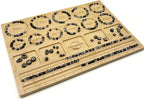 Petoysoso Bead Boards for Jewelry Making, Thicken Bamboo Beading Board for - Image 3