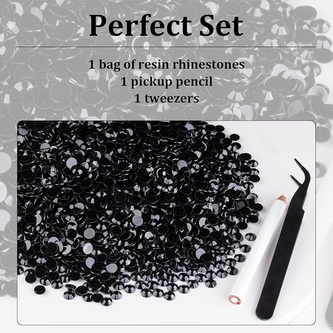 4000pcs 4mm Resin Rhinestones Bulk - Image 6