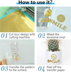 Prime Vinyl Permanent Vinyl, Brushed Gold Vinyl Compatible - Image 5