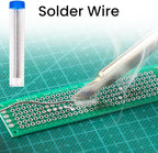 Soldering Iron Kit, 60W Adjustable Temperature 5-in-1 Solder Wire, Rosin Paste - Image 7