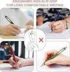 Linbsunne Gel Pens Black Ink Pen 0.5mm fine Point Pens Smooth Writing - Image 6