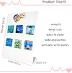 2 Pack Metal White Magnet Display Board - Image 2