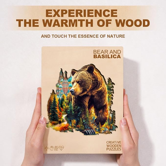 Basilica Bear Puzzles Adults Gifts - Image 8