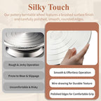 Banding Wheel, Double-Sided Pottery Turnable Wheel Aluminium Alloy Heavy Duty - Image 5