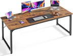 Huuger Computer Desk, 63 Inch Office Desk, Gaming Desk by Huuger