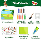 Skillmatics Sand Art Activity – Mess-Controlled DIY Animal Craft Kit | Creative - Image 3