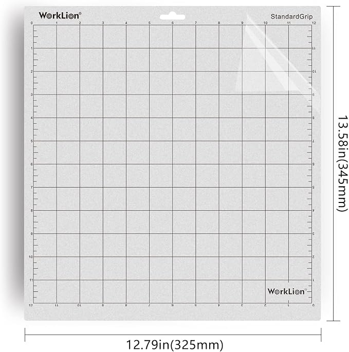 WORKLION Cutting-Mat 12x12 for Silhouette Cameo: Variety Adhesive Sticky - Image 4